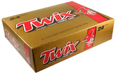 Twix Cookies Bar Caramel King Size Each Bar 3.02 oz Quantity 24 Bars Per Box Sweet Browse at UsaCandyWholesale.Com